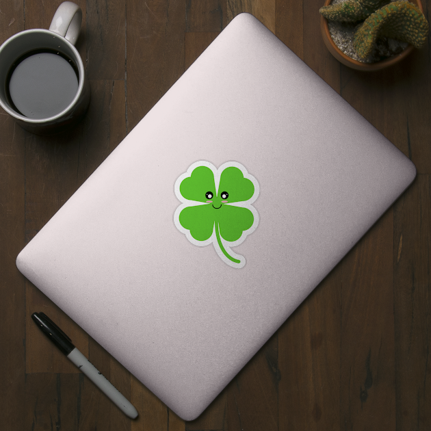 Cute Lucky Shamrock by Kelly Gigi